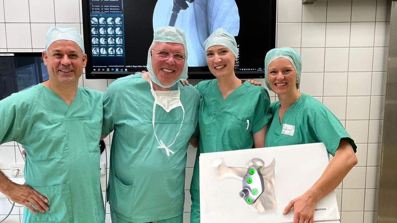Park-Hospital Leipzig Implants 50th Patient-Specific Shoulder Endoprosthesis